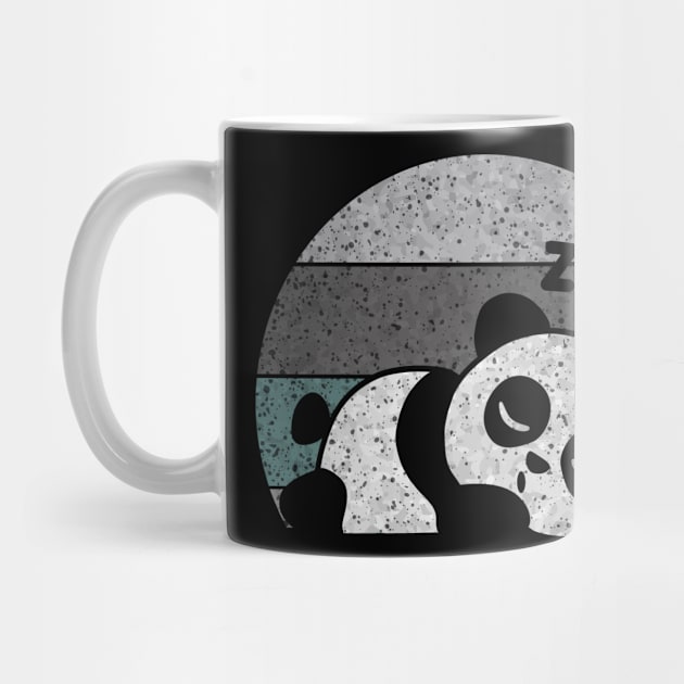 vintage sleeping panda by HShop